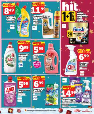 TOPAZ - gazetka promocyjna Superceny na Święta od czwartku, 11.12 od czwartku 11.12 do środy 17.12 - strona 29