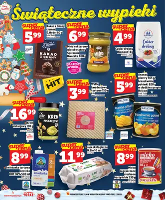 TOPAZ - gazetka promocyjna Superceny na Święta od czwartku, 11.12 od czwartku 11.12 do środy 17.12 - strona 4