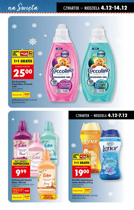 Biedronka - gazetka promocyjna Drogeria od czwartku 04.12 do niedzieli 14.12 - strona 5