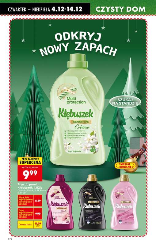 Biedronka - gazetka promocyjna Drogeria od czwartku 04.12 do niedzieli 14.12 - strona 2