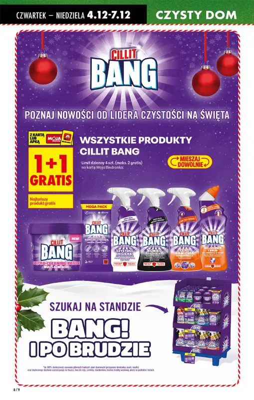 Biedronka - gazetka promocyjna Drogeria od czwartku 04.12 do niedzieli 14.12 - strona 8