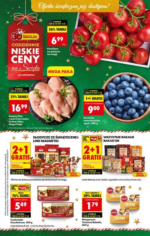Biedronka - gazetka promocyjna Od czwartku  