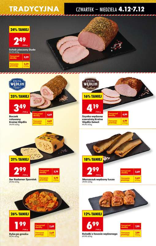 Biedronka - gazetka promocyjna Od czwartku, Z ladą tradycyjną od czwartku 04.12 do środy 10.12 - strona 35