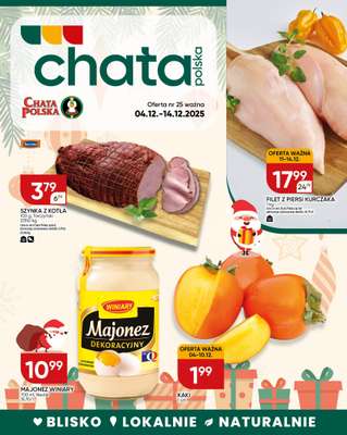 Chata Polska - gazetka promocyjna Gazetka od czwartku 04.12 do niedzieli 14.12