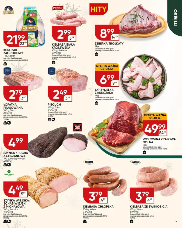 Chata Polska - gazetka promocyjna Gazetka od czwartku 04.12 do niedzieli 14.12 - strona 3