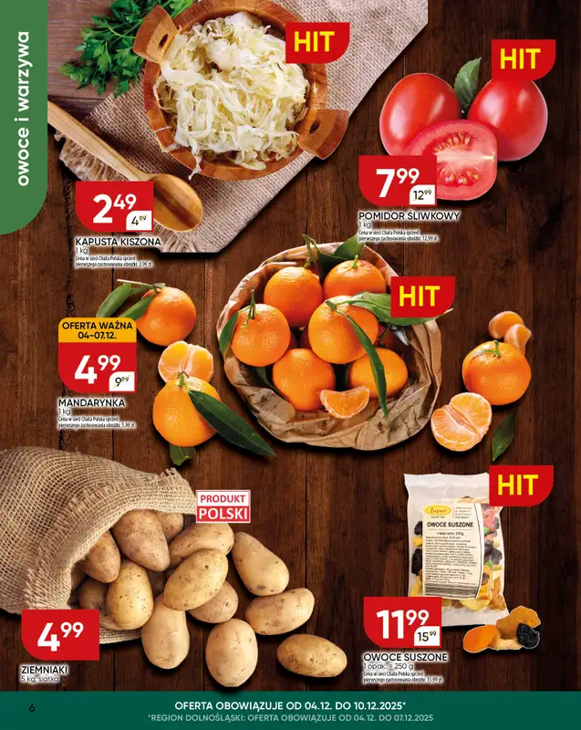 Chata Polska - gazetka promocyjna Gazetka od czwartku 04.12 do niedzieli 14.12 - strona 6