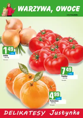 Delikatesy Justynka - gazetka promocyjna Gazetka od czwartku 04.12 do niedzieli 07.12 - strona 2