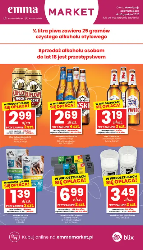 emma MARKET - gazetka promocyjna Gazetka od czwartku 27.11 do środy 10.12 - strona 6