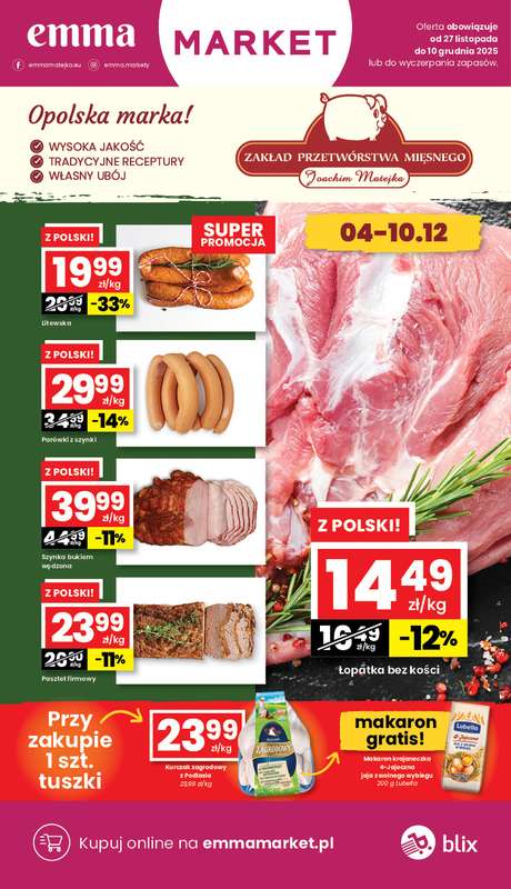 emma MARKET - gazetka promocyjna Gazetka od czwartku 27.11 do środy 10.12 - strona 3