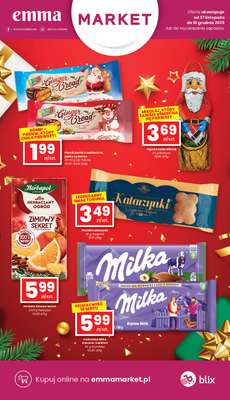 emma MARKET - gazetka promocyjna Gazetka od czwartku 27.11 do środy 10.12