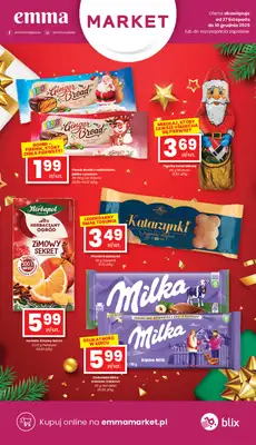 emma MARKET - gazetka promocyjna Gazetka od czwartku 27.11 do środy 10.12