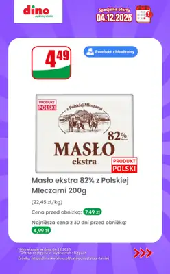 Dino - gazetka promocyjna Specjalna oferta na 04.12.2025 - promocje spoza gazetki od czwartku 04.12 do czwartku 04.12 - strona 4