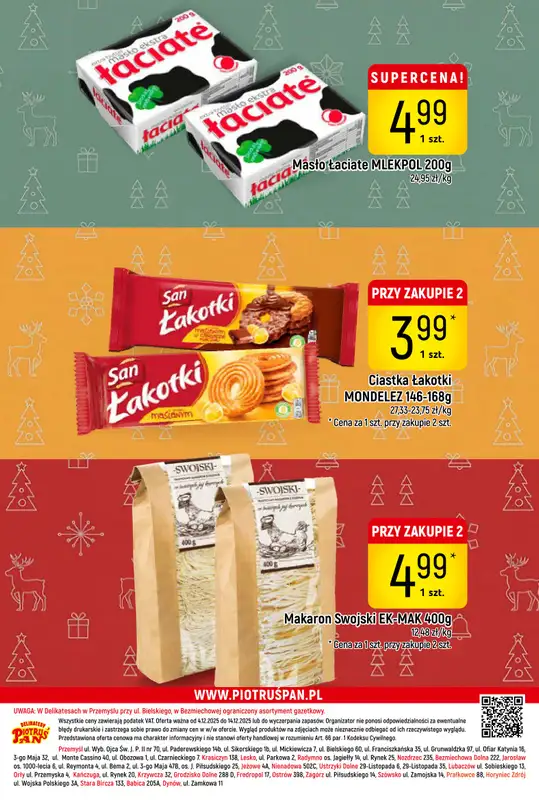 Delikatesy Piotruś Pan - gazetka promocyjna Gazetka od czwartku 04.12 do niedzieli 14.12 - strona 28