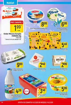 Delikatesy Piotruś Pan - gazetka promocyjna Gazetka od czwartku 04.12 do niedzieli 14.12 - strona 10