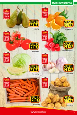 Delikatesy Piotruś Pan - gazetka promocyjna Gazetka od czwartku 04.12 do niedzieli 14.12 - strona 3