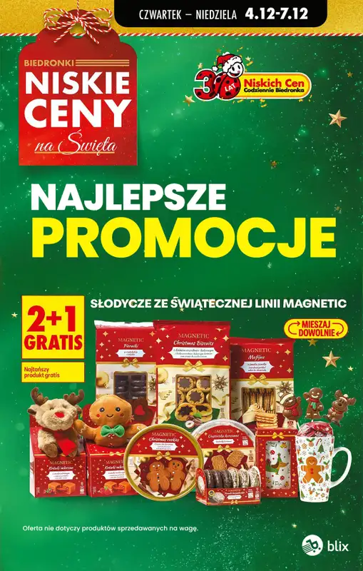 Biedronka - gazetka promocyjna Najlepsze promocje!  