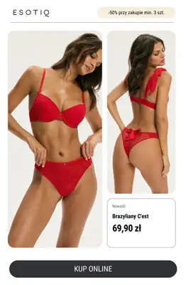 Esotiq - gazetka promocyjna -50% przy zakupie min. 3 szt. od czwartku 04.12 do niedzieli 07.12 - strona 3