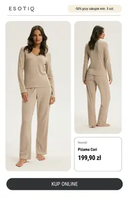 Esotiq - gazetka promocyjna -50% przy zakupie min. 3 szt. od czwartku 04.12 do niedzieli 07.12 - strona 9
