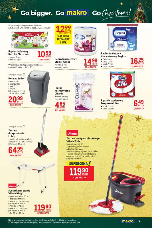 Makro - gazetka promocyjna Oferta dla biura i domu od wtorku 09.12 do poniedziałku 05.01 - strona 7