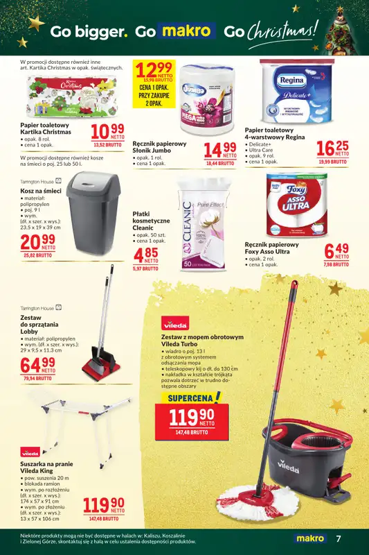 Makro - gazetka promocyjna Oferta dla biura i domu od wtorku 09.12 do poniedziałku 05.01 - strona 7