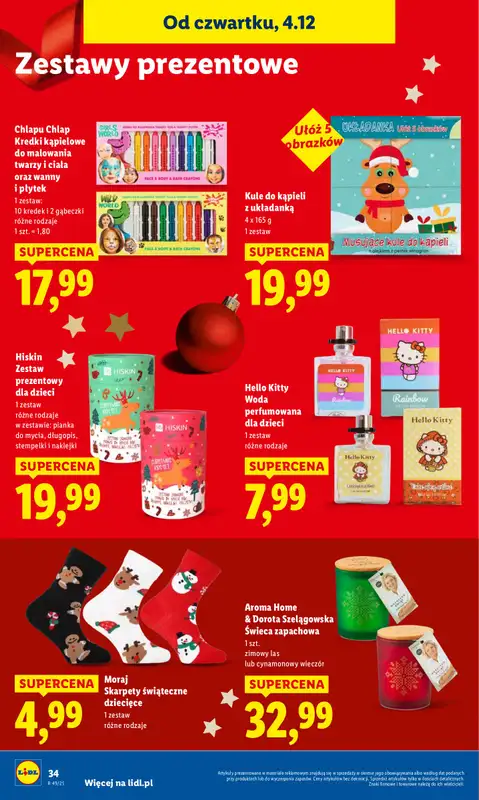 Lidl - gazetka promocyjna Oferta od czwartku od czwartku 04.12 do niedzieli 07.12 - strona 38