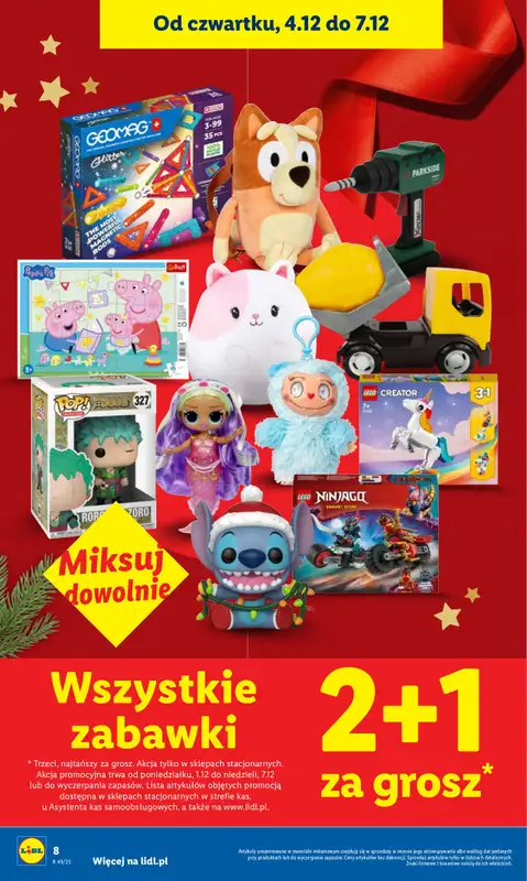 Lidl - gazetka promocyjna Oferta od czwartku od czwartku 04.12 do niedzieli 07.12 - strona 8