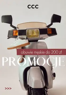 CCC - gazetka promocyjna PROMOCJE - obuwie męskie do 200 zł od piątku 05.12 