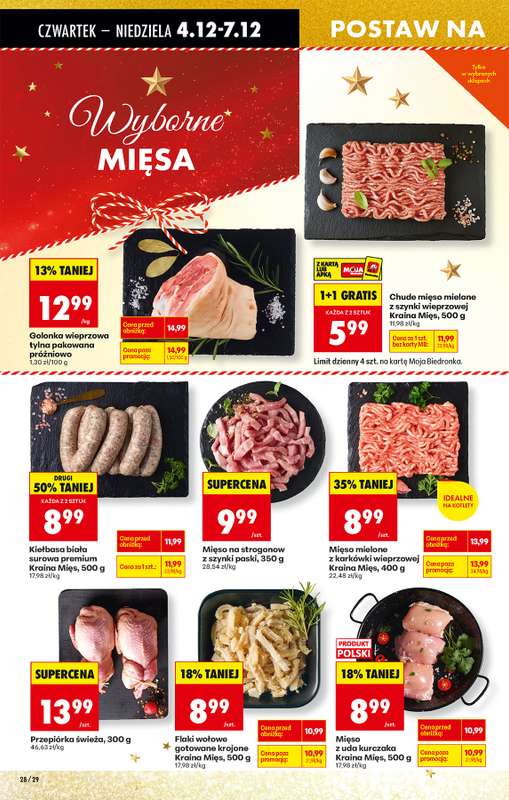 Biedronka - gazetka promocyjna Od czwartku, Z ladą tradycyjną od czwartku 04.12 do środy 10.12 - strona 40