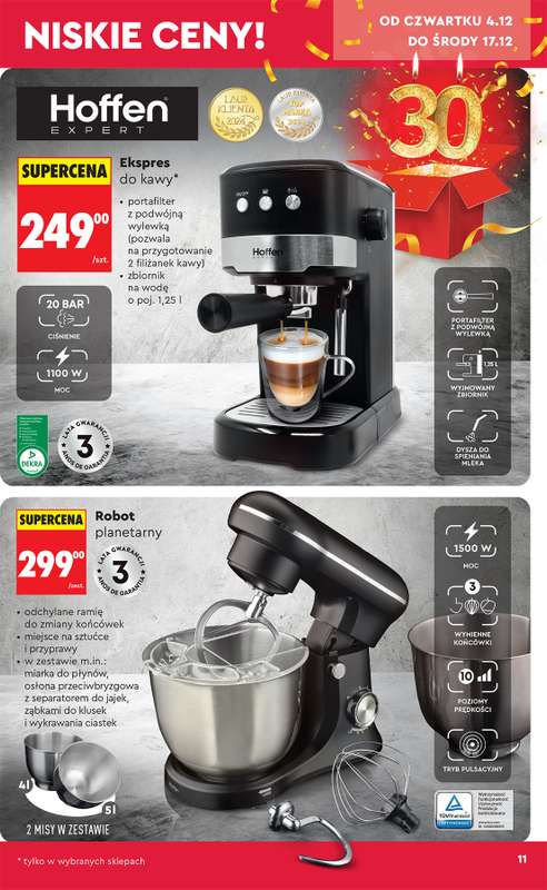 Biedronka - gazetka promocyjna Okazje tygodnia od 29.11 od soboty 29.11 do środy 17.12 - strona 15