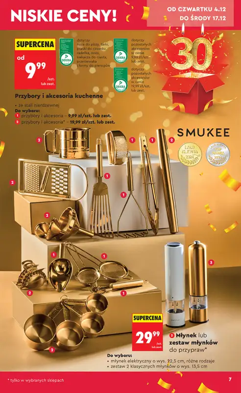 Biedronka - gazetka promocyjna Okazje tygodnia od 29.11 od soboty 29.11 do środy 17.12 - strona 11
