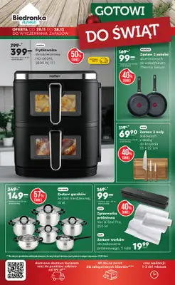 Biedronka - gazetka promocyjna Okazje tygodnia od 29.11 od soboty 29.11 do środy 17.12 - strona 50