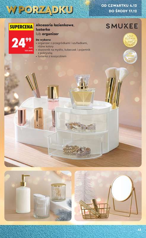 Biedronka - gazetka promocyjna Okazje tygodnia od 29.11 od soboty 29.11 do środy 17.12 - strona 47