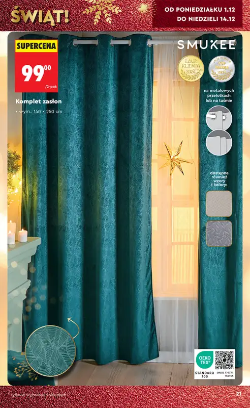 Biedronka - gazetka promocyjna Okazje tygodnia od 29.11 od soboty 29.11 do środy 17.12 - strona 25