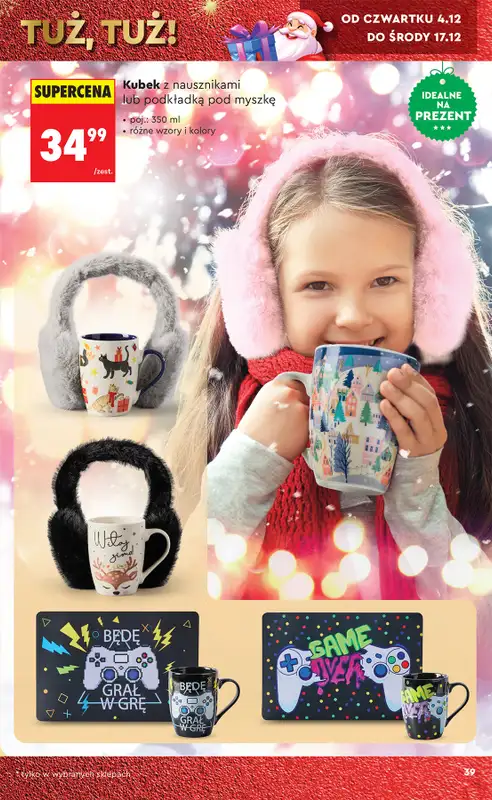 Biedronka - gazetka promocyjna Okazje tygodnia od 29.11 od soboty 29.11 do środy 17.12 - strona 43