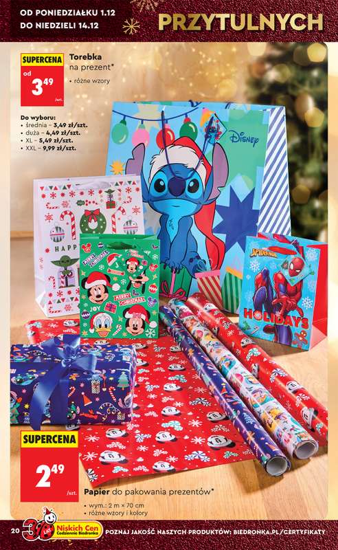 Biedronka - gazetka promocyjna Okazje tygodnia od 29.11 od soboty 29.11 do środy 17.12 - strona 24