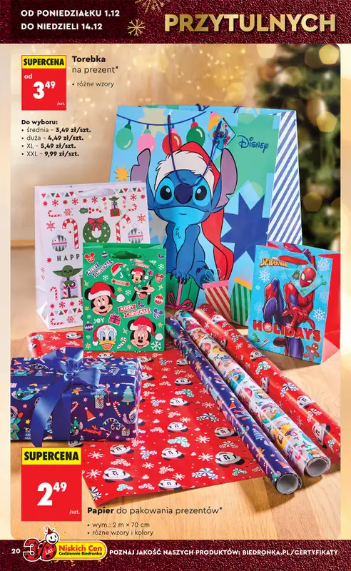 Biedronka - gazetka promocyjna Okazje tygodnia od 29.11 od soboty 29.11 do środy 17.12 - strona 24