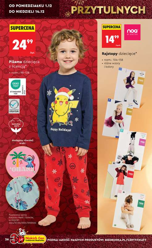 Biedronka - gazetka promocyjna Okazje tygodnia od 29.11 od soboty 29.11 do środy 17.12 - strona 30