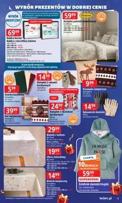 Leclerc - gazetka promocyjna Oferta E.Leclerc I Wybór prezentów w dobrej cenie od wtorku 02.12 do niedzieli 14.12 - strona 3