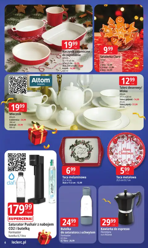 Leclerc - gazetka promocyjna Oferta E.Leclerc I Wybór prezentów w dobrej cenie od wtorku 02.12 do niedzieli 14.12 - strona 6