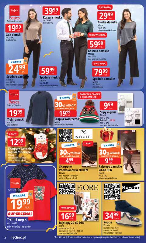 Leclerc - gazetka promocyjna Oferta E.Leclerc I Wybór prezentów w dobrej cenie od wtorku 02.12 do niedzieli 14.12 - strona 2