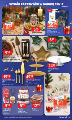 Leclerc - gazetka promocyjna Oferta E.Leclerc I Wybór prezentów w dobrej cenie od wtorku 02.12 do niedzieli 14.12 - strona 5