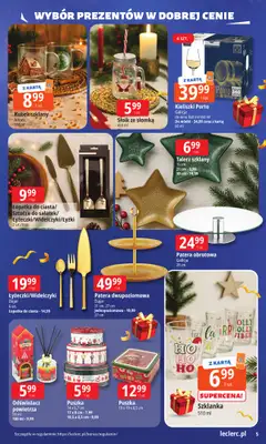 Leclerc - gazetka promocyjna Oferta E.Leclerc I Wybór prezentów w dobrej cenie od wtorku 02.12 do niedzieli 14.12 - strona 5