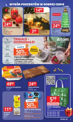 Leclerc - gazetka promocyjna Oferta E.Leclerc I Wybór prezentów w dobrej cenie od wtorku 02.12 do niedzieli 14.12 - strona 7