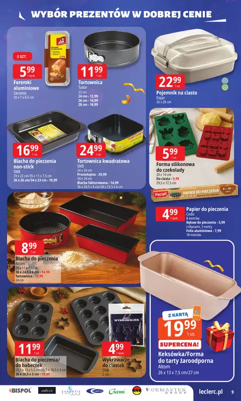 Leclerc - gazetka promocyjna Oferta E.Leclerc I Wybór prezentów w dobrej cenie od wtorku 02.12 do niedzieli 14.12 - strona 9