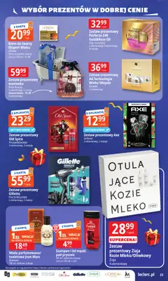 Leclerc - gazetka promocyjna Oferta E.Leclerc I Wybór prezentów w dobrej cenie od wtorku 02.12 do niedzieli 14.12 - strona 23