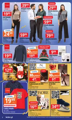 Leclerc - gazetka promocyjna Oferta E.Leclerc I Wybór prezentów w dobrej cenie od wtorku 02.12 do niedzieli 14.12 - strona 2