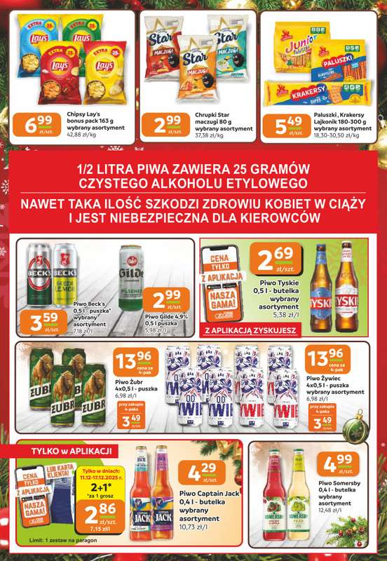 Społem Częstochowa - gazetka promocyjna Gazetka od czwartku 11.12 do wtorku 23.12 - strona 14