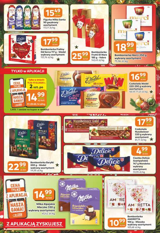 Społem Częstochowa - gazetka promocyjna Gazetka od czwartku 11.12 do wtorku 23.12 - strona 7