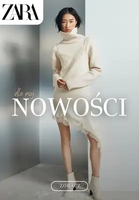 Zara - gazetka promocyjna Nowości z kolekcji zimowej dla niej od czwartku 04.12 