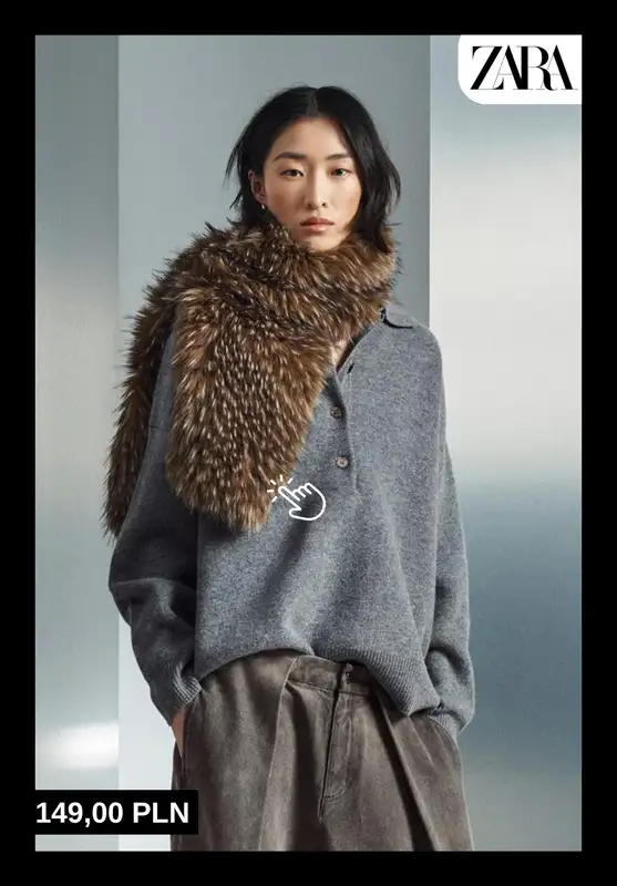 Zara - gazetka promocyjna Nowości z kolekcji zimowej dla niej od czwartku 04.12  - strona 2